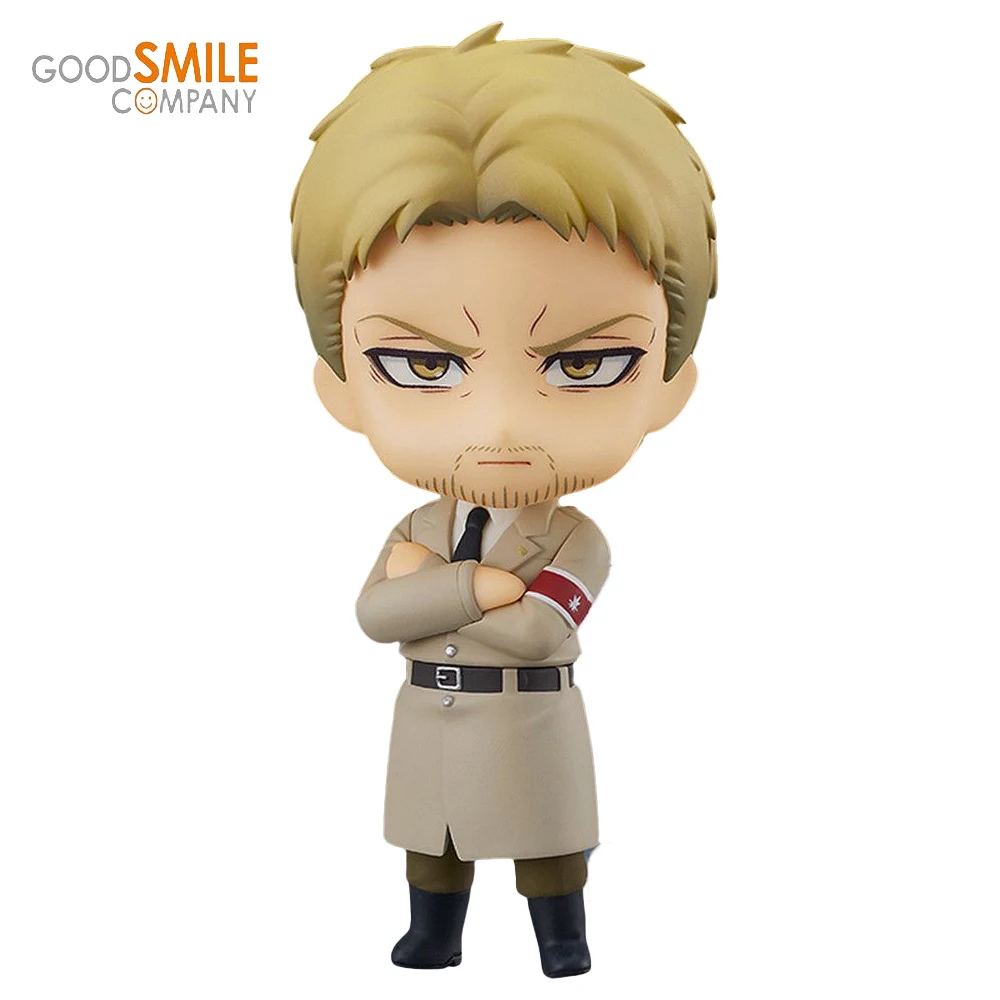 

Attack On Titan Reiner Nendoroid Anime Figure Genuine Good Smile Collectible Model Dolls Can be assembled Ornaments Toy For Gift