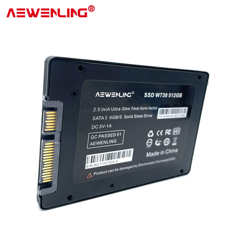 Профессиональный SSD 2 5-дюймовый жесткий диск 128 ГБ 256 512 1 ТБ твердотельный для