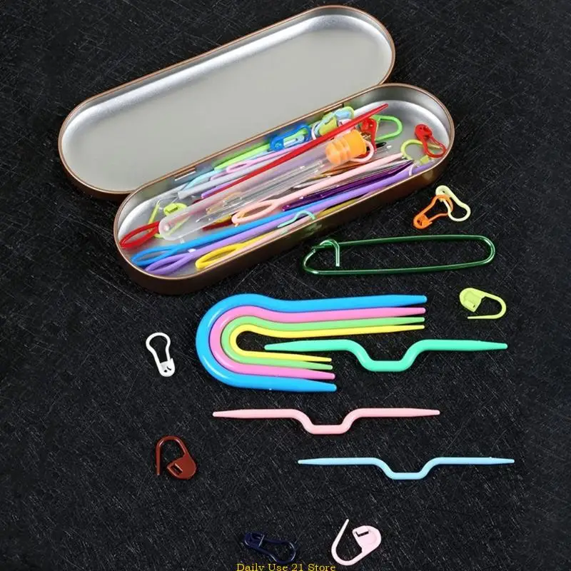 Швейные иглы с большими глазами игла для ручного шитья обучающая наборы игл