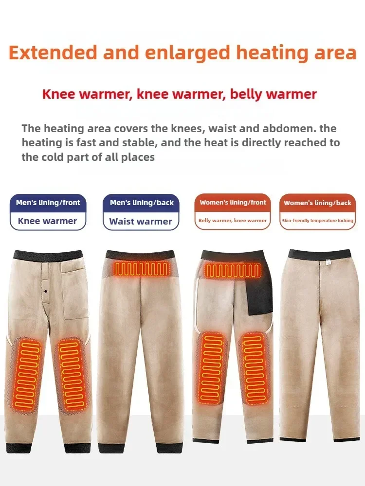 Теплые брюки. мужские и женские холодные кальсоны. Умные хлопковые брюки с