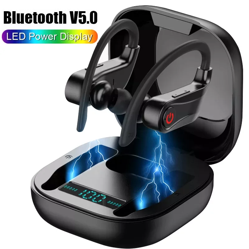 

Sports Wireless Earphones With Microphone For iPhone 13 12 Samsung Xiaomi LG Gaming Headset TWS Bluetooth V5.0 Headphones Stereo