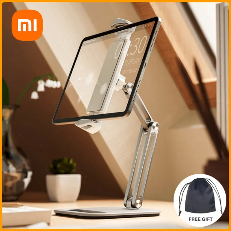 

Xiaomi Youpin Подставка для планшетного компьютера Мобильный телефон Регулируемая складная подставка Вращающийся на 360 ° ленивый металлический ...