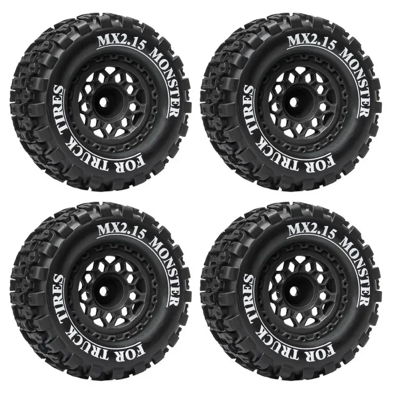 Фото Шины Mx2.15 дюйма 100*52 мм для радиоуправляемых моделей 1/16 Trxs Mini Maxx Xrt E-revo RLAARLO MJX HSP Losi и 1/18 Mini LM для внедорожных гонок №1