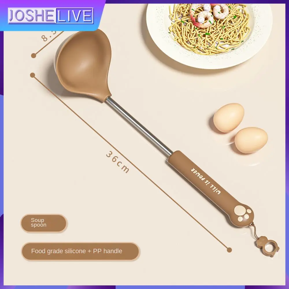 

Cooking Spatula Food Grade Heat Resistant High Temperature Resistant Special Spatula Household Kitchenware Set Non-stick Pan