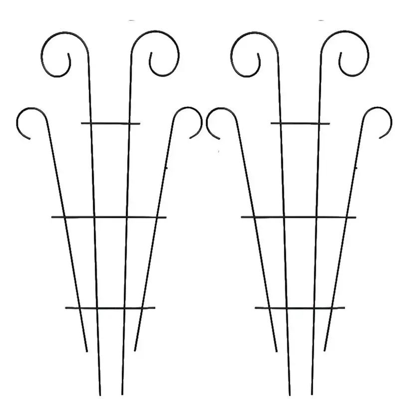 

Решетки для горшков, 2 шт., прочные стойкие решетки для растений, уличные металлические садовые решетки для комнатных растений, цветов, винограда, плюща