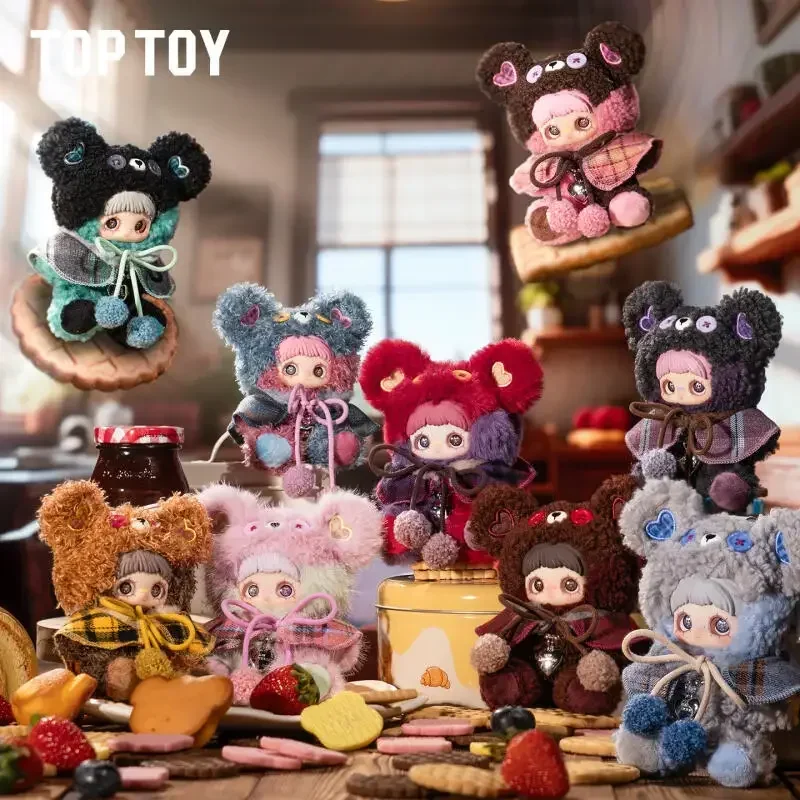 Фото TOPTOY MayMei Jiny Bear Cookies Series: Слепые коробки-сюрпризы, коллекционные игрушки, декор для дома, куклы №4