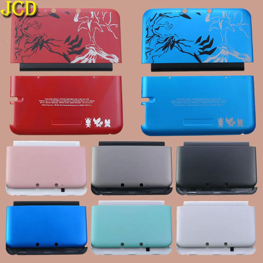 

JCD Protective Housing Cover Shell For 3DS LL XL Console Top and Bottom Protector Case For 3DSLL 3DSXL