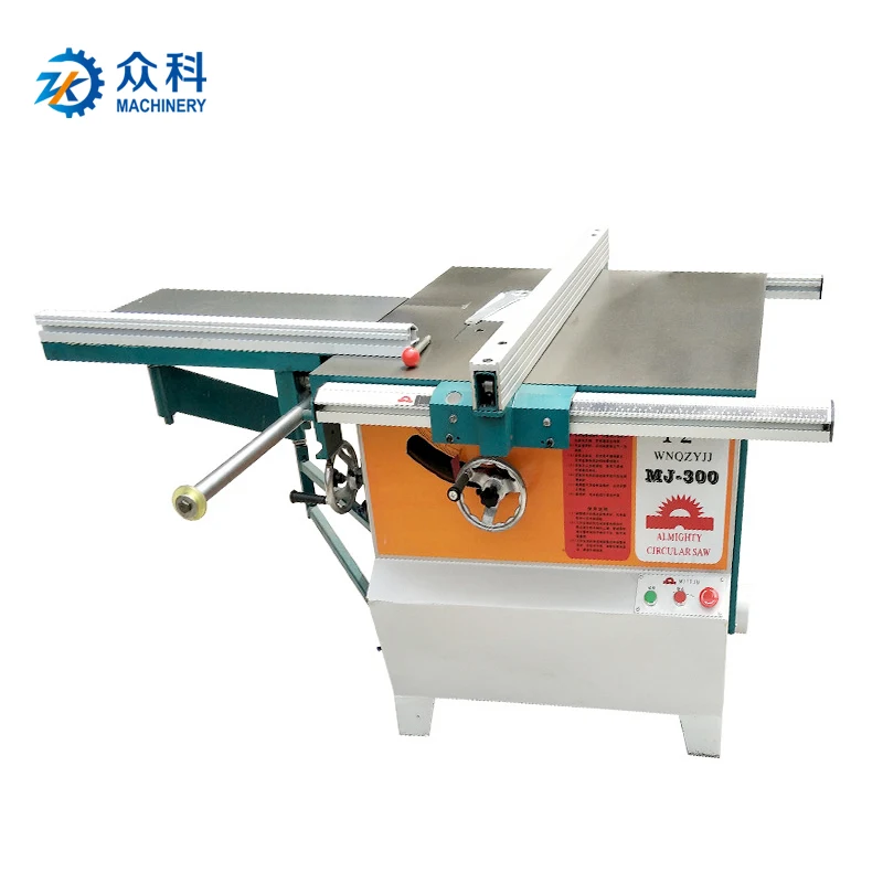 

ZK Wood circular saw wood cutting machine for sell/Table saw machine with sliding table