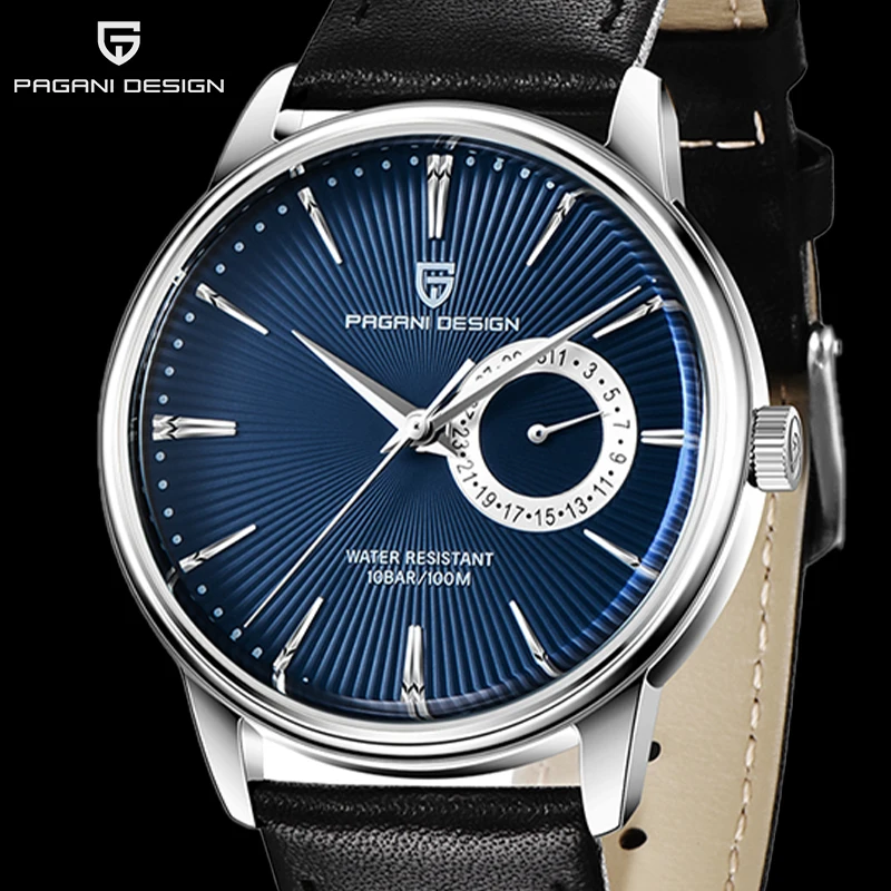 2023 PAGANI DESIGN Original 1645 Men Military Quartz Wristwatch Fashion Sports Clock Stainless Steel Waterproof Montre Homme