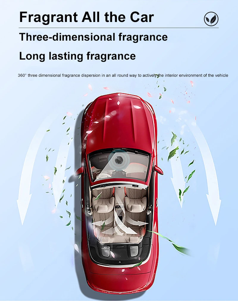 Освежитель воздуха для автомобиля ароматизатор удаления запахов на солнечной