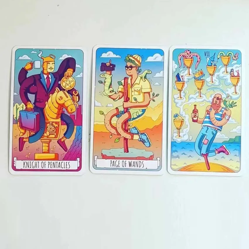 Купить Бумажная карточная игра «Искусство приключений» Tarot 12x7 см