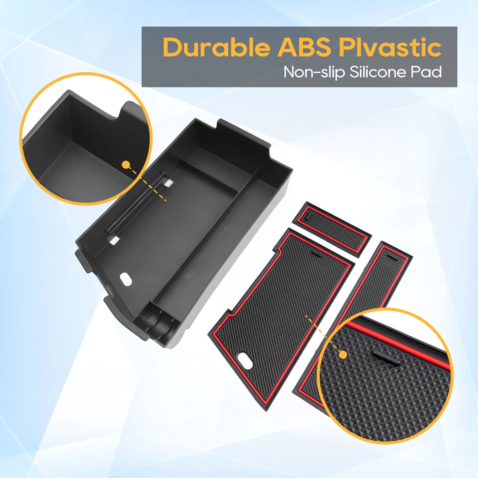 LFOTPP Автомобильный подлокотник ящик для хранения Hyundai Sonata 2024 2025 Центральный