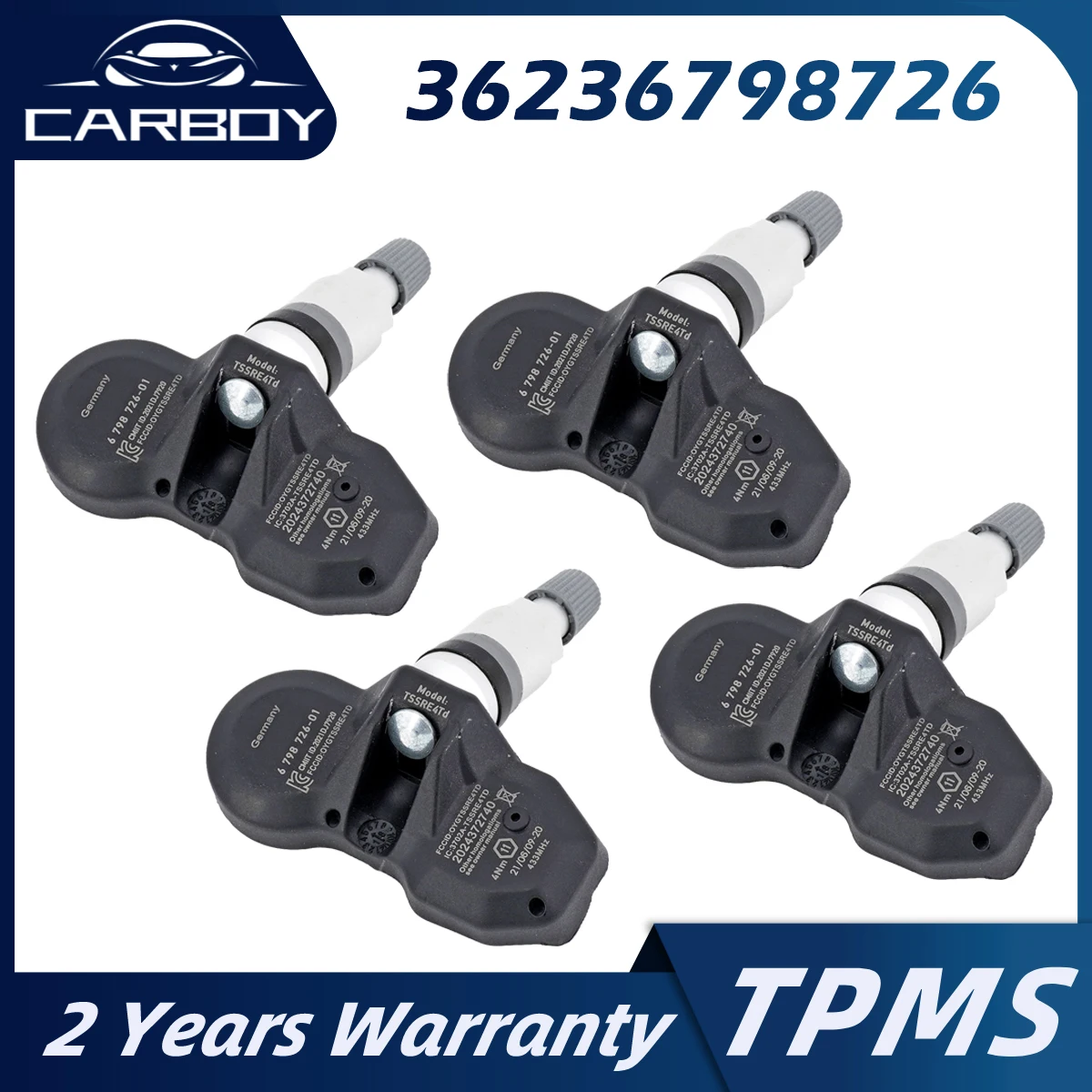 36236798726 Tpms Sensor For Alpina 7 Bmw X6 Mini Clubman Hardtop Rollsroyce Drophead Coupe Ghost Tire Pressure Monitoring System