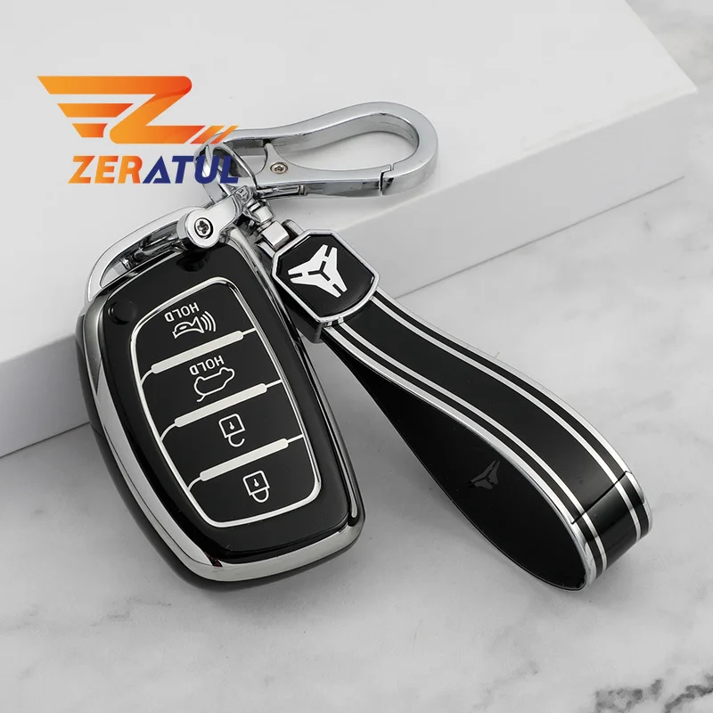 

Чехол для автомобильных ключей, из термопластичного полиуретана (TPU), 4 кнопки