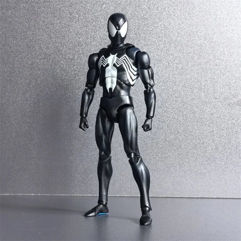 Фото Горячая Распродажа Mafex 088 Marvel Человек-паук, Веном, комикс Ver. Экшн-фигурка «Удивительный Человек-паук» №1