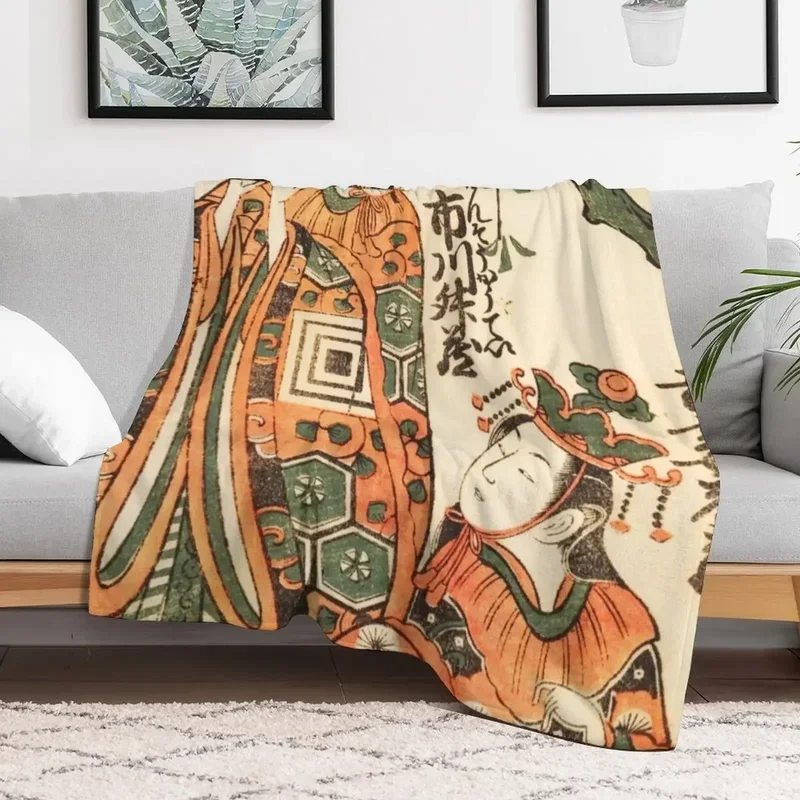 Классическое японское Искусство: сцены из игры Keisei Kaneni Sakura от Torii Kiyohiro теплое