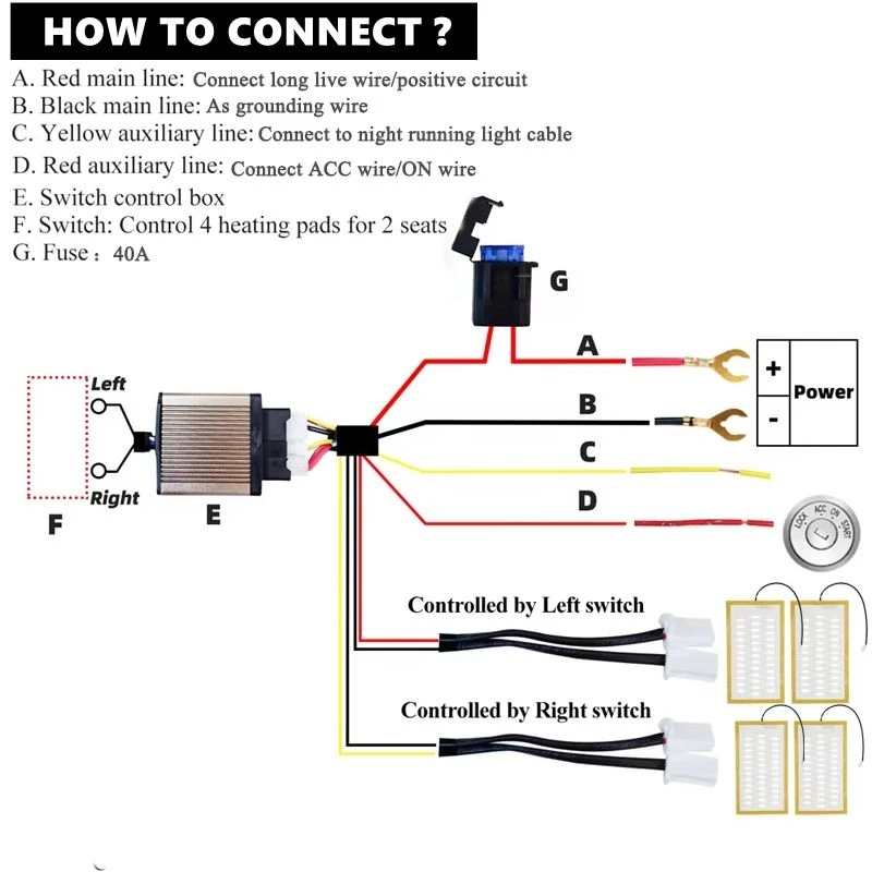 4 шт. универсальная автомобильная грелка из сплава встроенный обогреватель