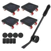 400kg heavy duty furniture lifter transport mover lifter slides wheel easy furniture mover tool set wheel roller bar hand tools