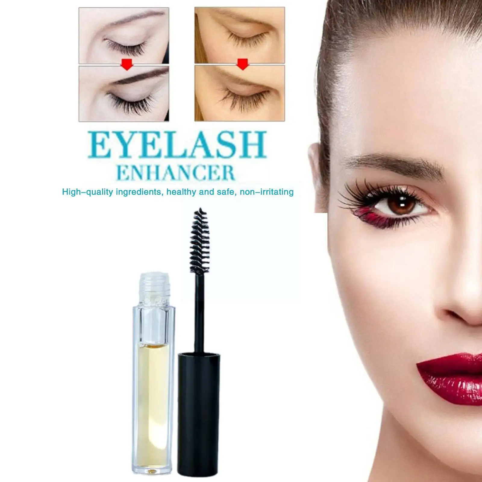 

10ml Eyelash Growth Liquid Eyelashes Thicker Growth Enhancer Extending Lift Treatment Liquid Lengthening Essence Eyelashes L6A3