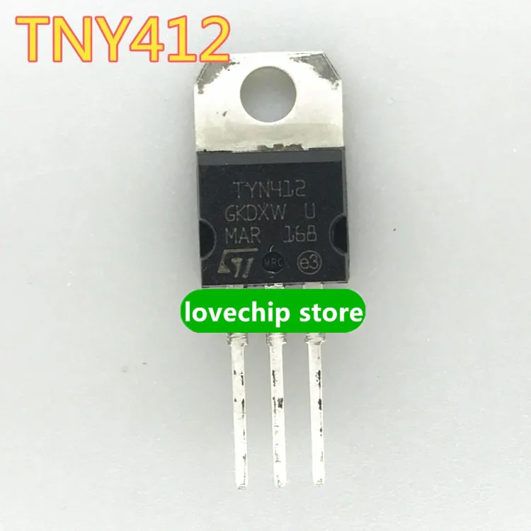 Новинка TYN412RG TYN412 прямой штекер TO-220 односторонний Тиристор 12a/400 В выстрел TO220 |