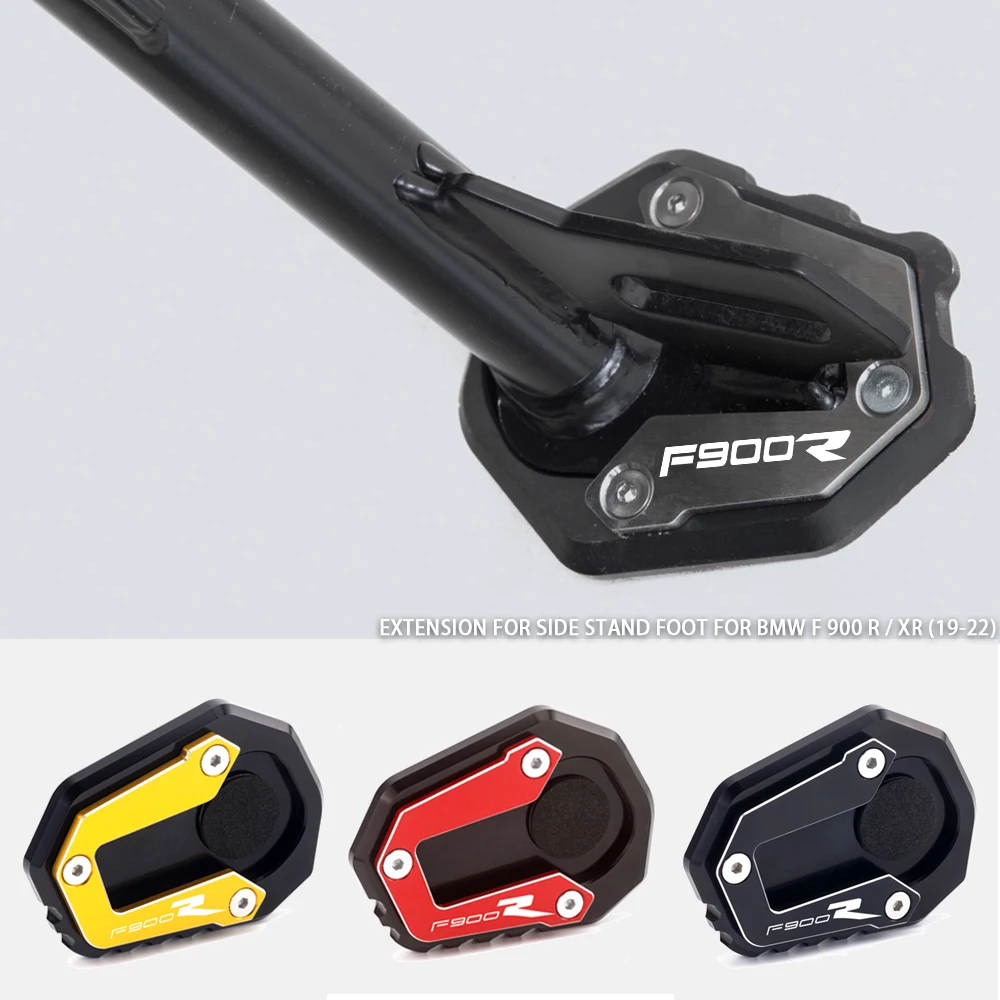 

For BMW F900R F900 F900XR F 900 X XR 2020 2021 2022 Motorcycle Accessories Kickstand Foot Side Stand Extension Pad Support Plate