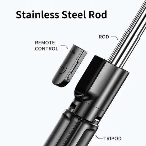 Портативный Bluetooth-штатив для селфи, выдвижной многофункциональный держатель для телефона с подсветкой для селфи, беспроводной пульт дистанционного управления, затвор