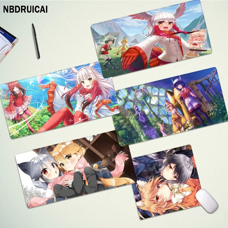 

Kemono Friends Girl Pad Silicone Large/small Pad To Mouse Pad Game Size For Kawaii Desk Teen Girls For Bedroom