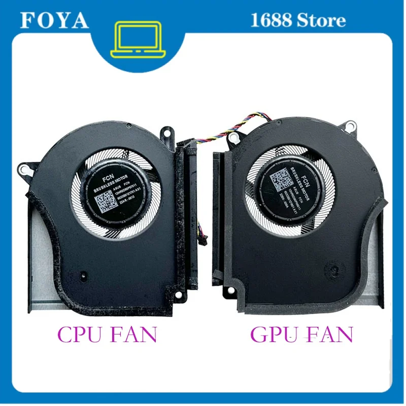 

Replacement Laptop CPU GPU Cooling Fan Cooler Radiator For ASUS ROG 7 2023 G614JV G614JI