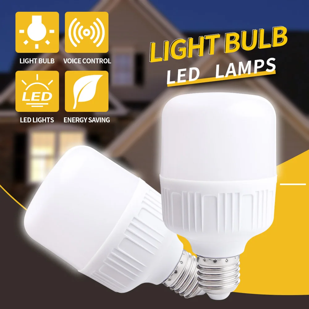 

E27 LED Lights Bulb Energy Saving Light Bulbs For Living Room Corridor Household Spotlight Lamp Led Indoor Decoration Lighting