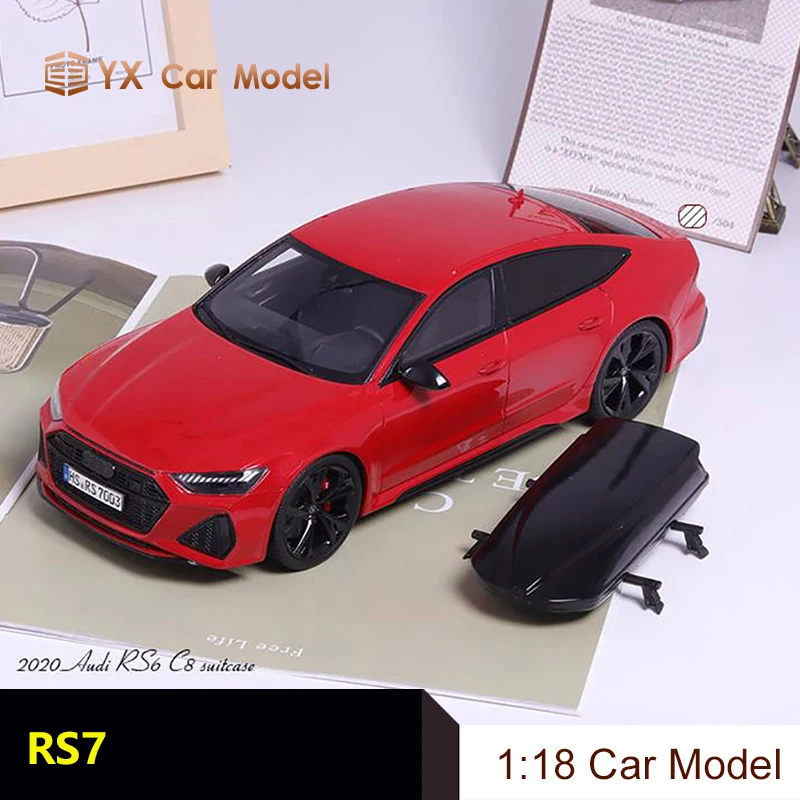 

Ограниченная Модель автомобиля Audi RS7 sportback GT Spirit 1:18, модель автомобиля для отправки чемодана