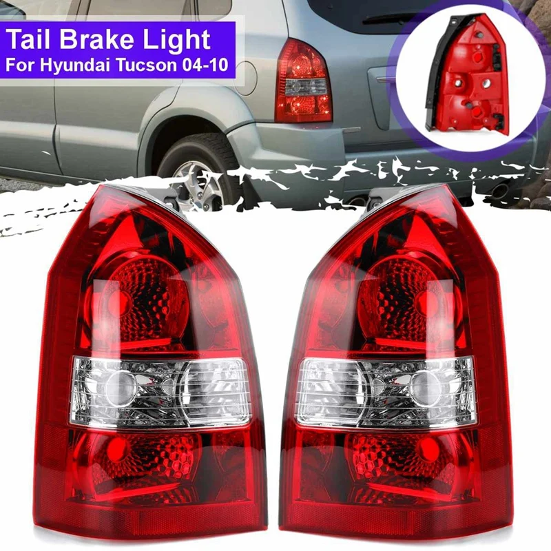 

Tail Light For Hyundai Tucson 2004-2010 Taillights Rear Lamp Shell Reversing Brake Lamp Lampshade Housing
