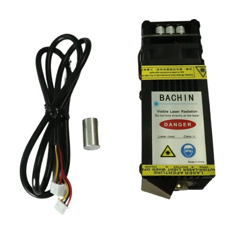 Режущий модуль для гравировки нержавеющая сталь 3 мм 12 В 15 Вт 15000 нм