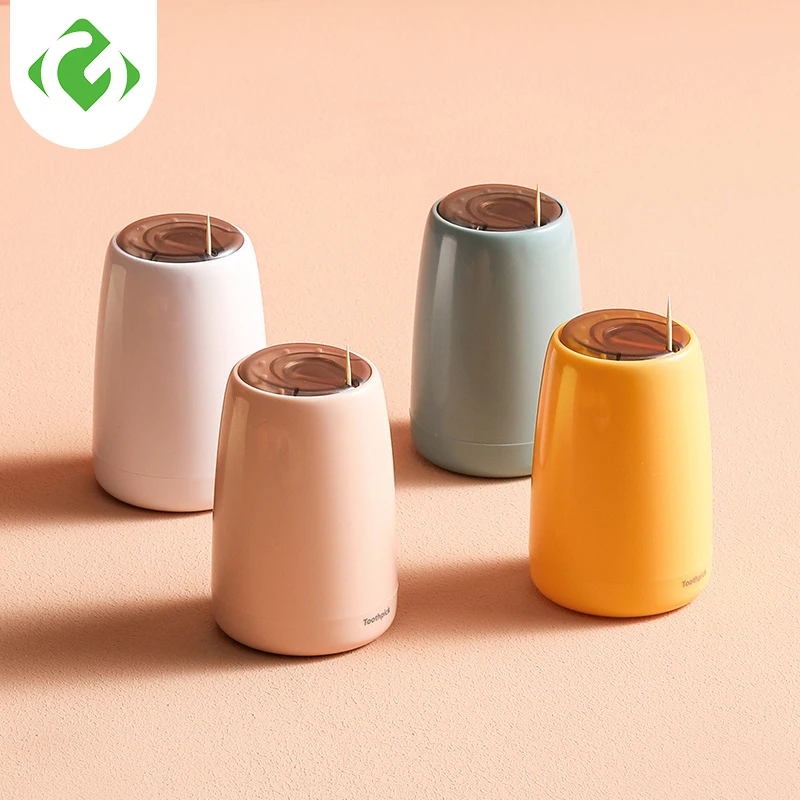 

Home Creative Automatically Pops Up Toothpick Dispenser Home Living Room Dining Room Toothpick Storage Box For Toothpicks
