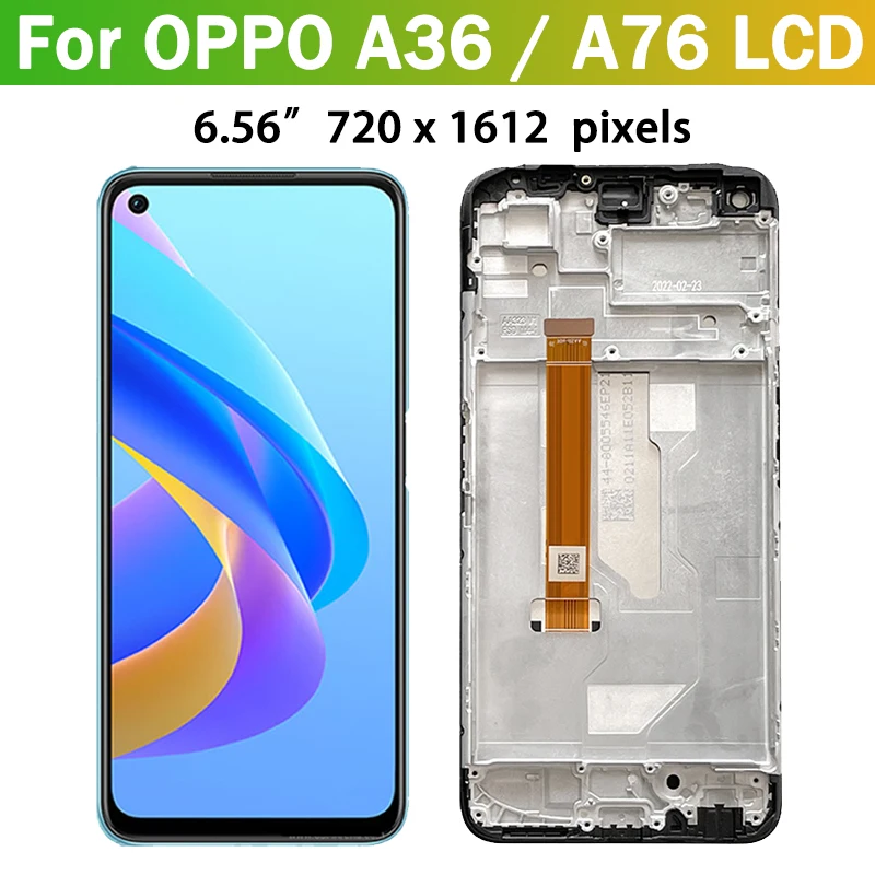 6 56-дюймовый протестированный дисплей для Oppo A36 ЖК-дисплей PESM10 дигитайзер