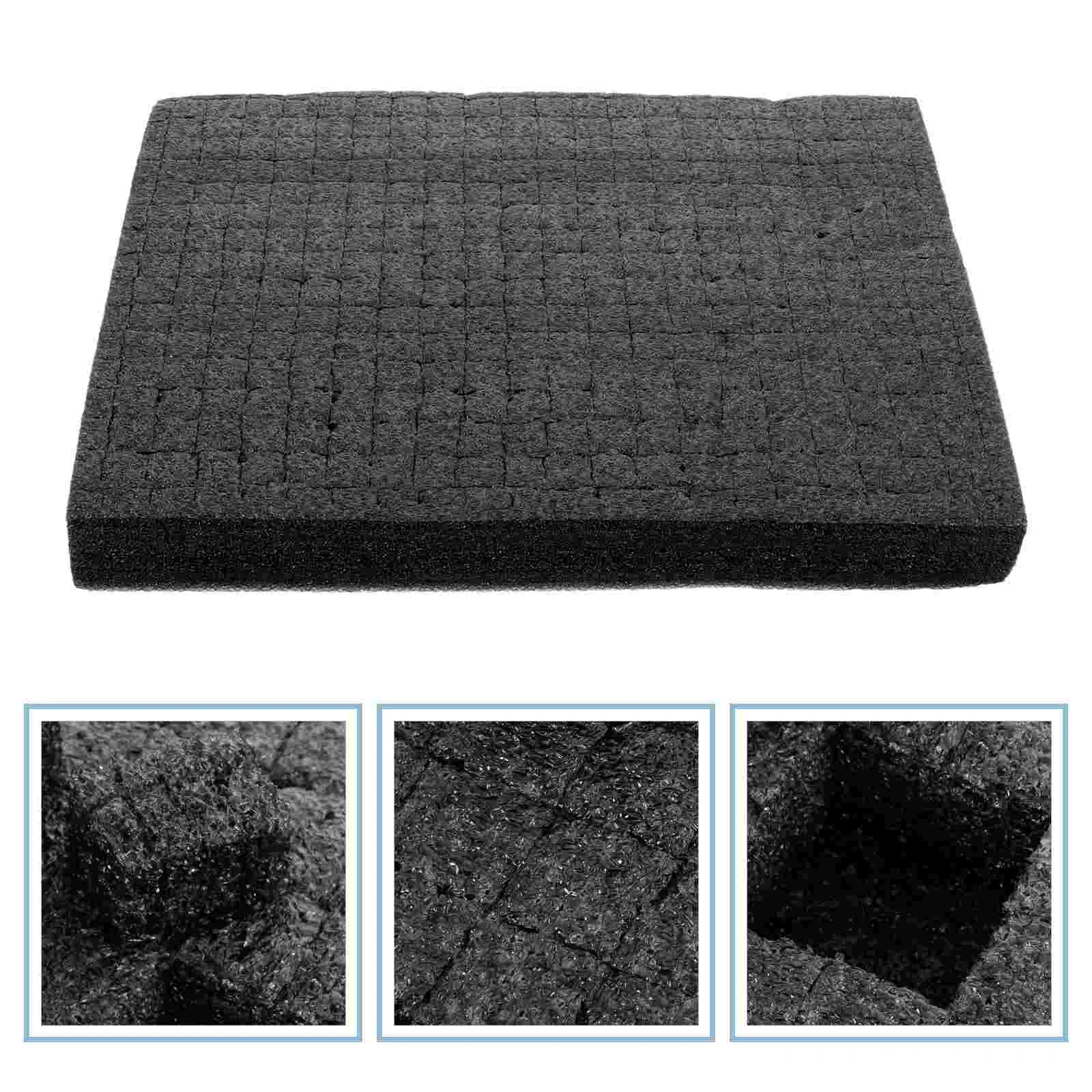 

Foam Insert Squares Cube Pad Packing Delivery Gap Filler Inserts Cases Black Board