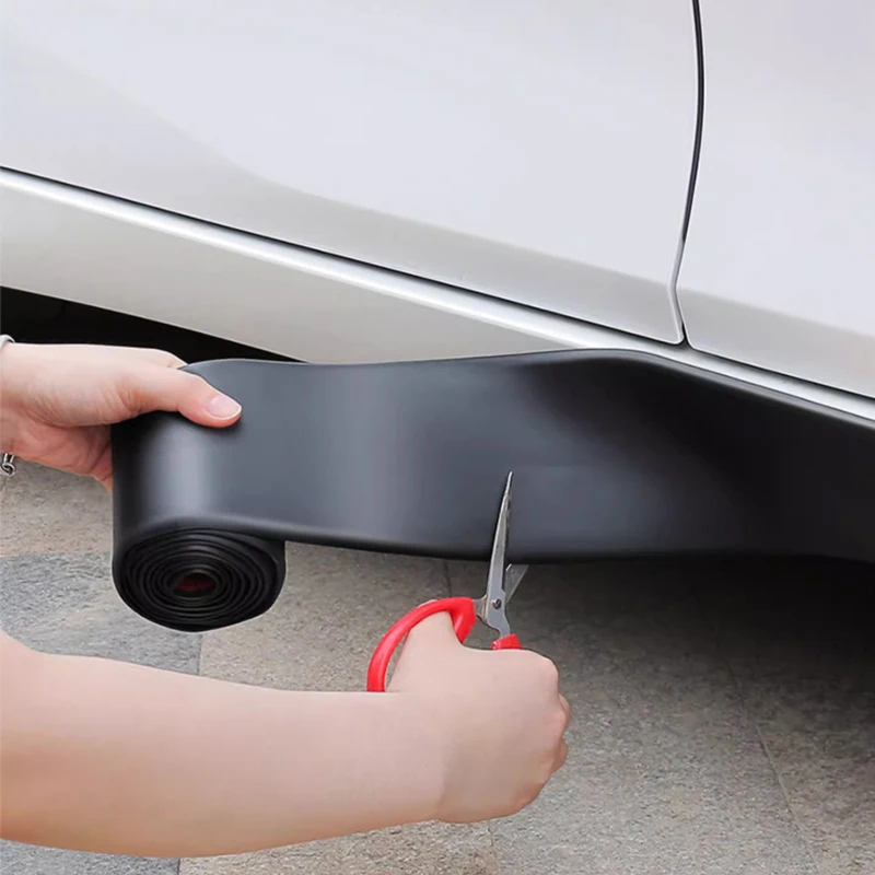 

Противоударная универсальная боковая юбка 5/7/10 см для кузова автомобиля, защита от царапин, защита краски автомобиля, 4 двери, аксессуары для кузова