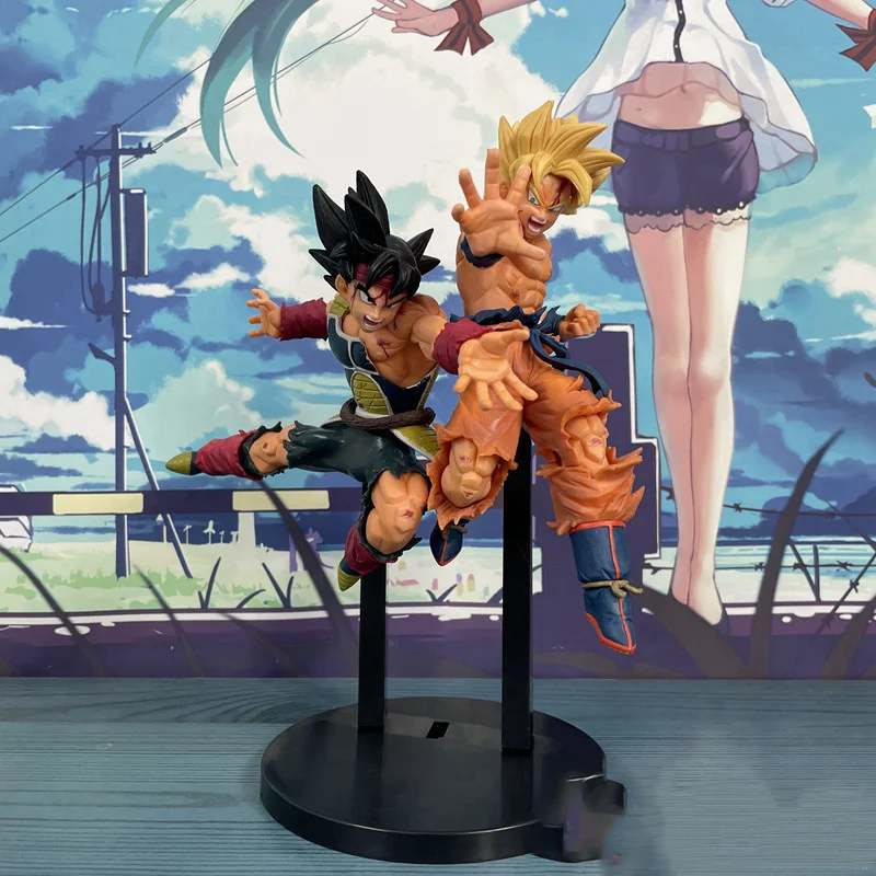 Dragon Ball 4-го поколения битва классическая сцена отец сын Бо Wukong Badak аниме кукла