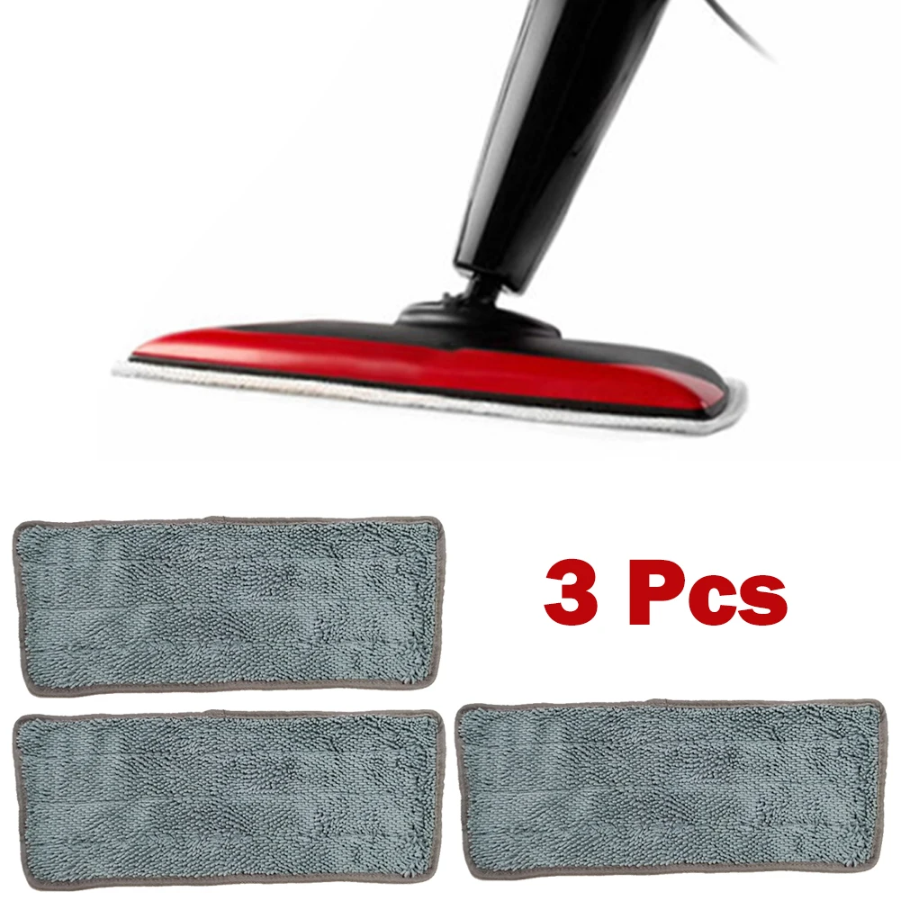 

3 Washable Replacement Pads Microfibre Cloths ForVileda Steam XXL Steam Cleaner Can Remove Grease And Very Stubborn Dirt