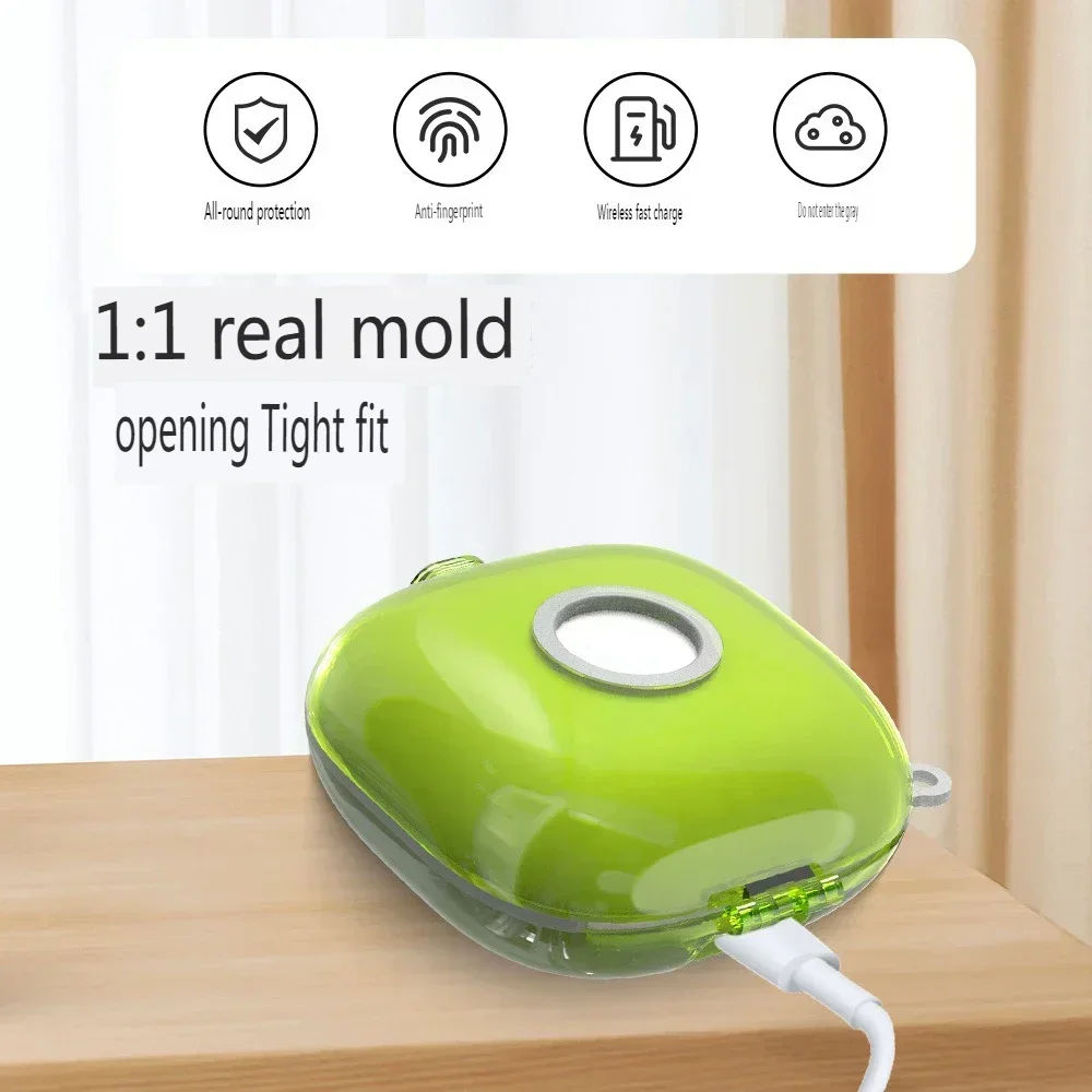 Новый прозрачный чехол для Beats Fit Pro двухслойный защитный наушников