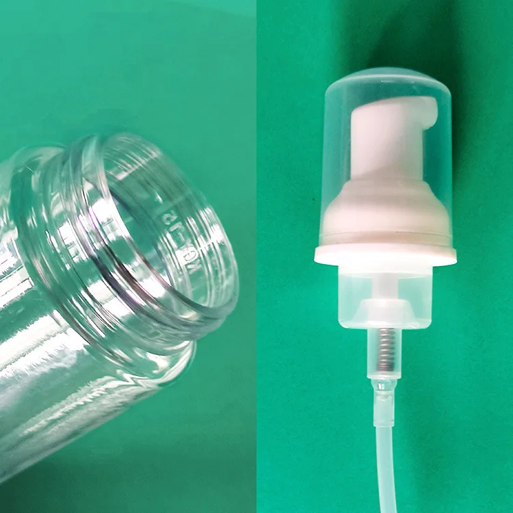 12/30/50 шт. прозрачная пустая пенная бутылка eylelash с насосом для крема очищающее