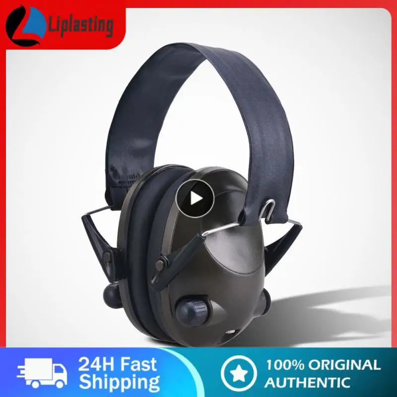 

Active Tactical Headset Tactical Shooting ABS Electronic Earmuffs Intelligent Noise Reduction Sound Insulation Earmuff