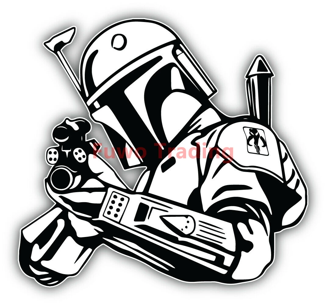 

Fuwo Trading Cross Country Car PVC Sticker Planet Cartoon Sith Trooper StickerBumperStickerWaterproof PersonalitySteamDecoration
