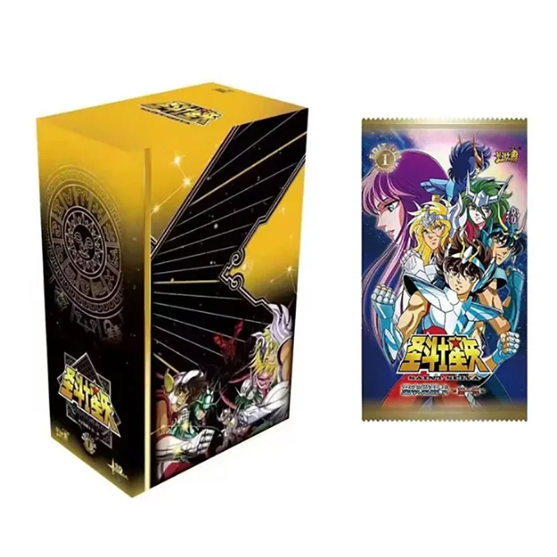 2023 KAYOU Original Anime Saint Seiya Saint Cloth Awakening Card Gold UR SE BP Athena Shiryu Dragon Peripheral Collection Card images - 6