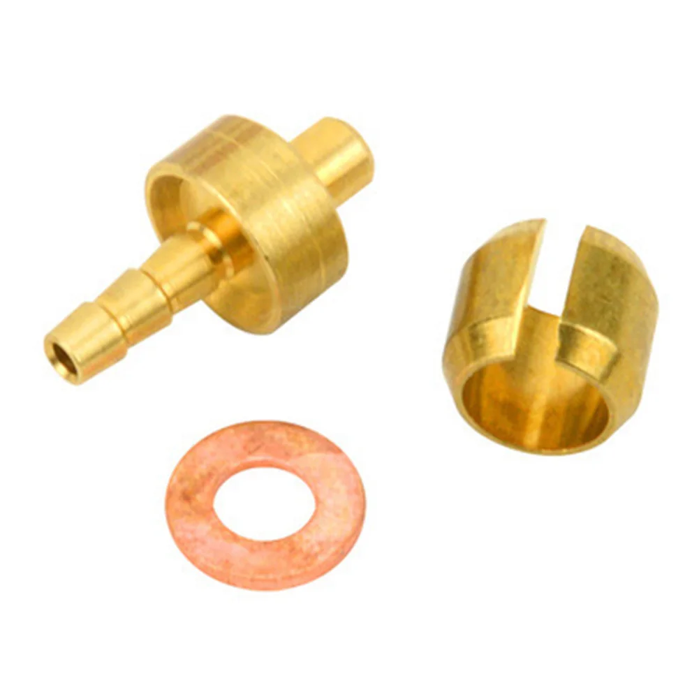 

Bike Bicycle Hydraulic Tube Tubing Fittings Olive Head For HOPE TECH3 V4/E4/X2 Tubing Connector Copper Aluminum Alloy Bike Accs