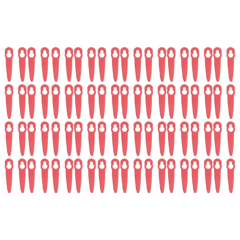 

200Pcs Replacement Plastic Blades Accessories For STIHL Polycut 2-2 FSA 45 Lawnmower Trimmer Grass Cutter