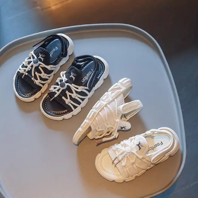 

Hot Sale 2022 Summer Children Sandals Fashion Sneakers Boys Girls Outdoor Beach Sport Shoes Kids Non-Slip Footwear Sandals