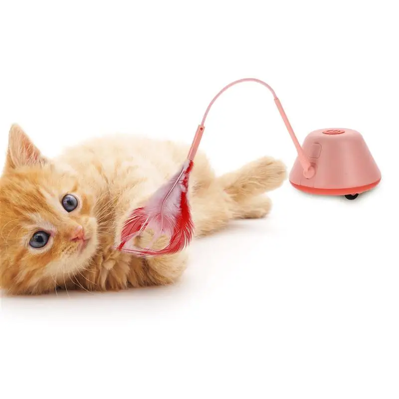 

1 Set of LED Infrared Cat Stick Cat Turntable Interactive Cat Toy Cat Teaser Toy
