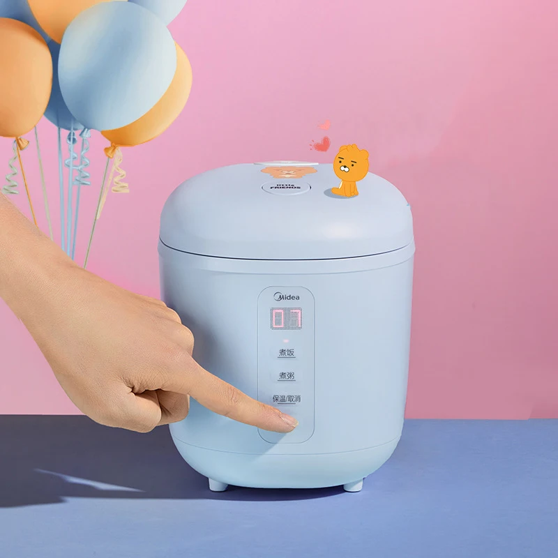 

Rice Cooker Multifunctional Home Electric Rice Cooker Digital Display 24H Appointment 0.8L Capacity Kitchen Appliances