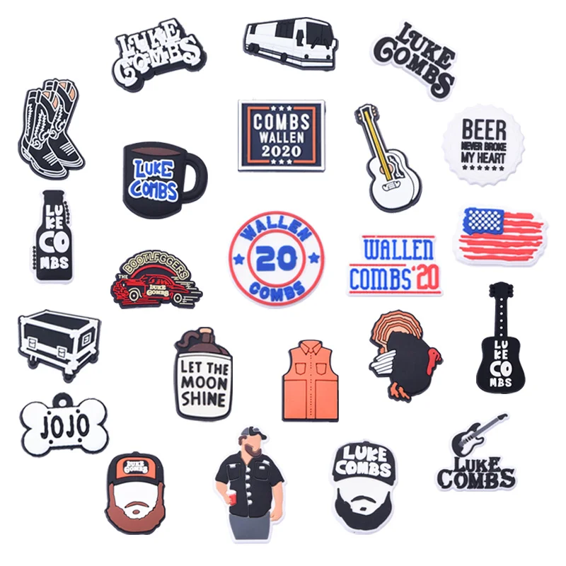 

1 шт., украшения для обуви в виде гитары