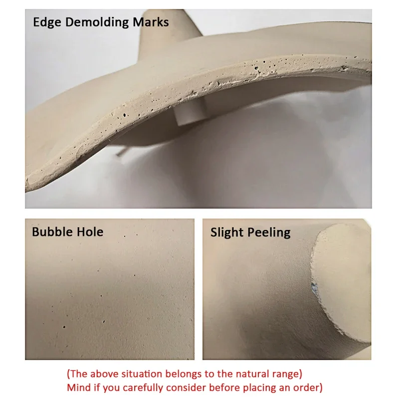 Японский оригинальный цементный настенный светильник для проживания в